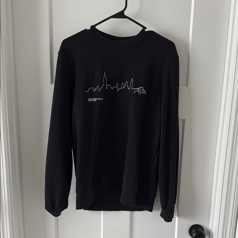 Calvin Klein Jeans Black Crewneck Sweater